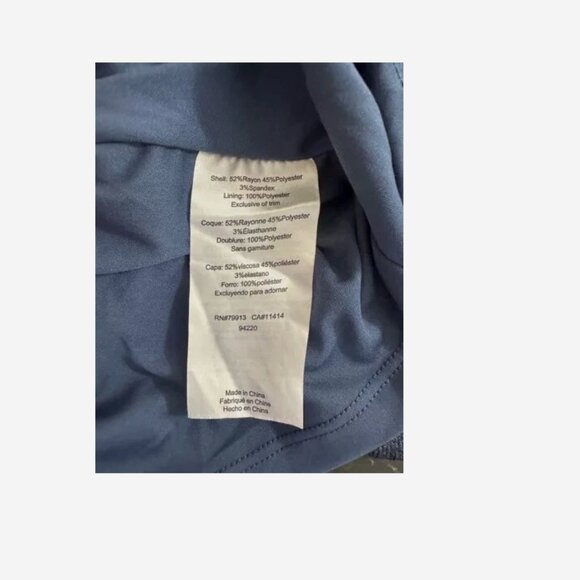 MOTHERHOOD Maternity Teal Blue Dress NWT Small - Picture 6 of 6